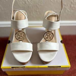 Liz Claiborne Ivana Wedge Heel Shoes Size 8M